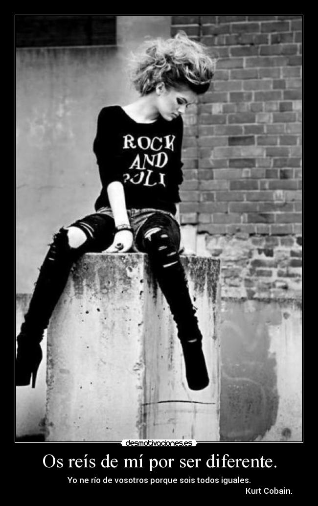 carteles una frase kurt cobain desmotivaciones