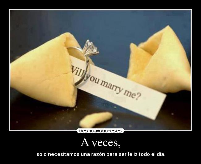 A veces, - 