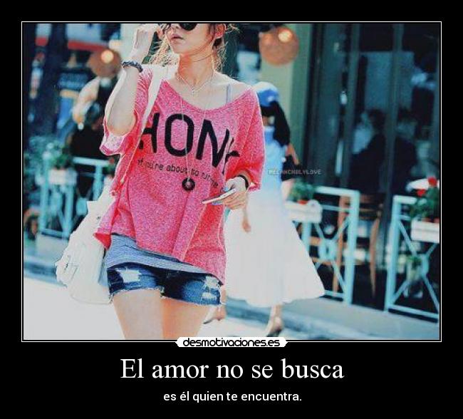 El amor no se busca - 