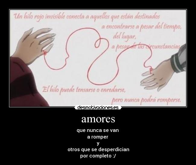 amores -