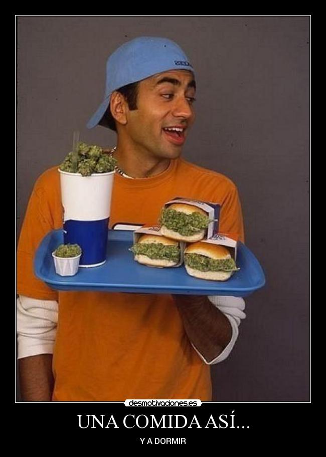 UNA COMIDA ASÍ... - Y A DORMIR