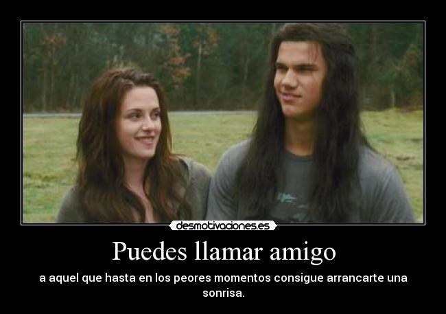 Puedes llamar amigo -