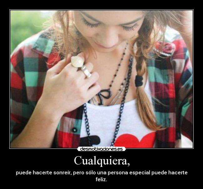 Cualquiera, - 