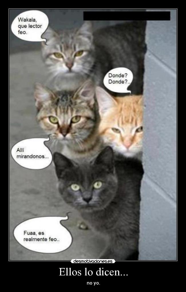 Ellos lo dicen... - 