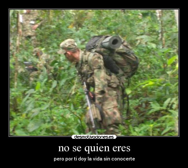 no se quien eres -