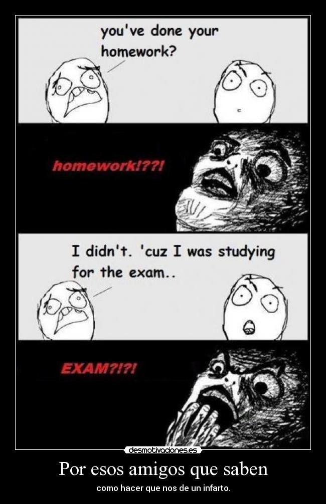 Por esos amigos que saben - como hacer que nos de un infarto.
