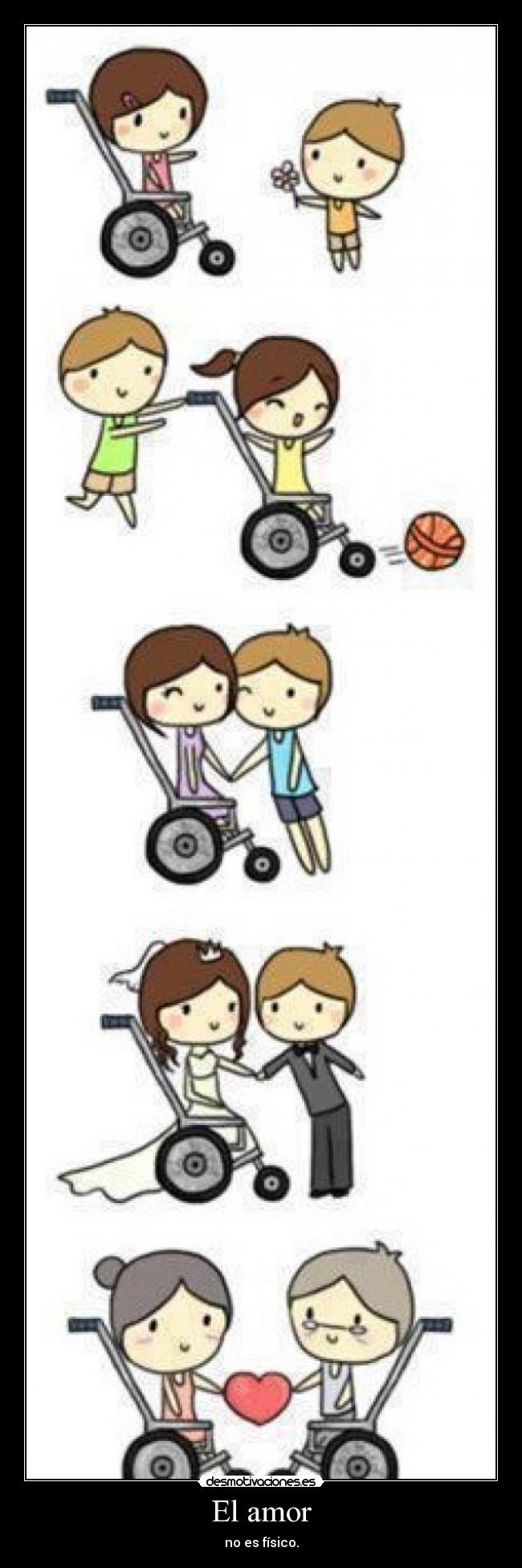 El amor - no es físico.