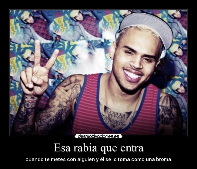 carteles chris brown desmotivaciones