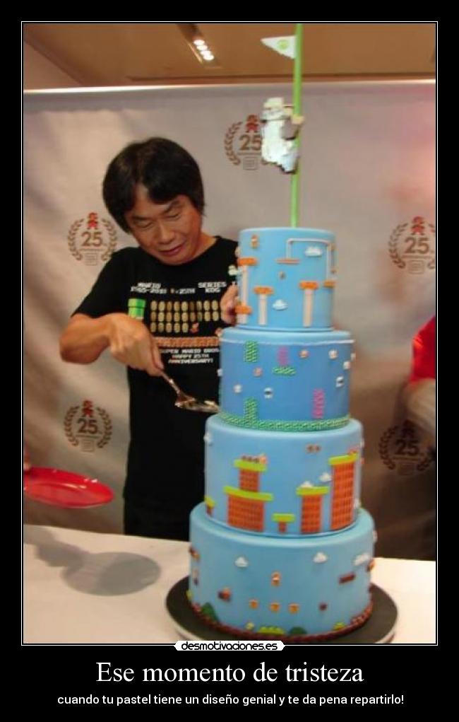 Ese momento de tristeza -