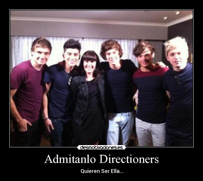 Admitanlo Directioners - Quieren Ser Ella...