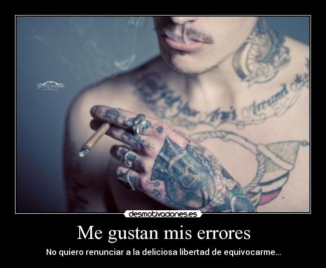 Me gustan mis errores - 