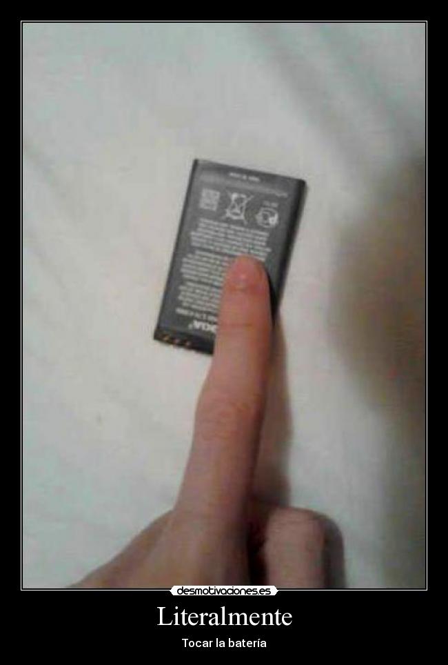 Literalmente - Tocar la batería