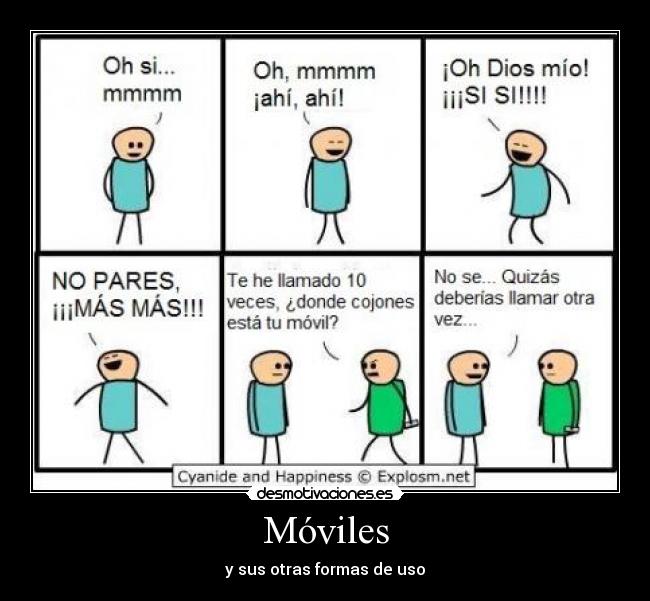 Móviles - y sus otras formas de uso