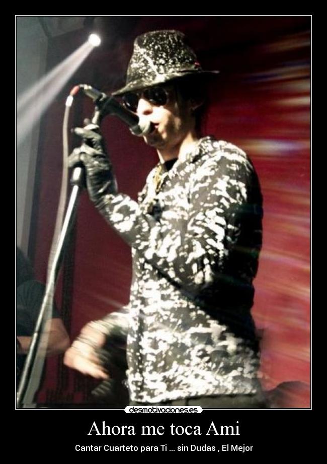 Ahora me toca Ami - Cantar Cuarteto para Ti ... sin Dudas , El Mejor