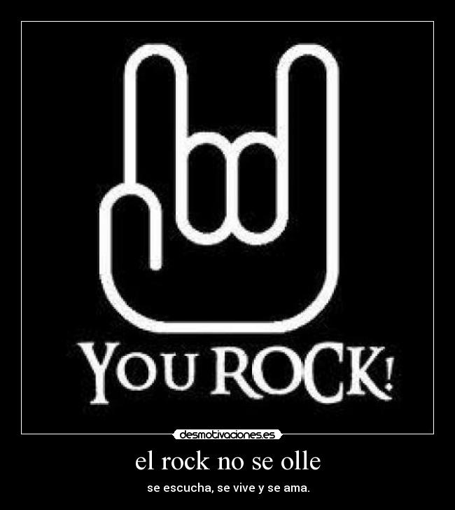 el rock no se olle - 
