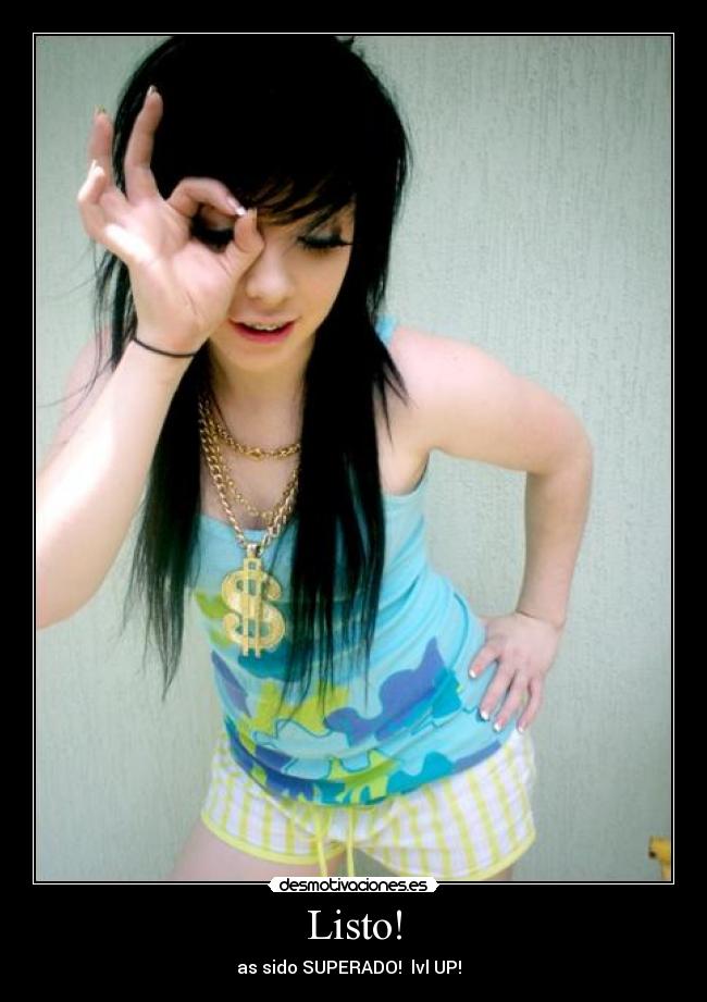 Listo! -