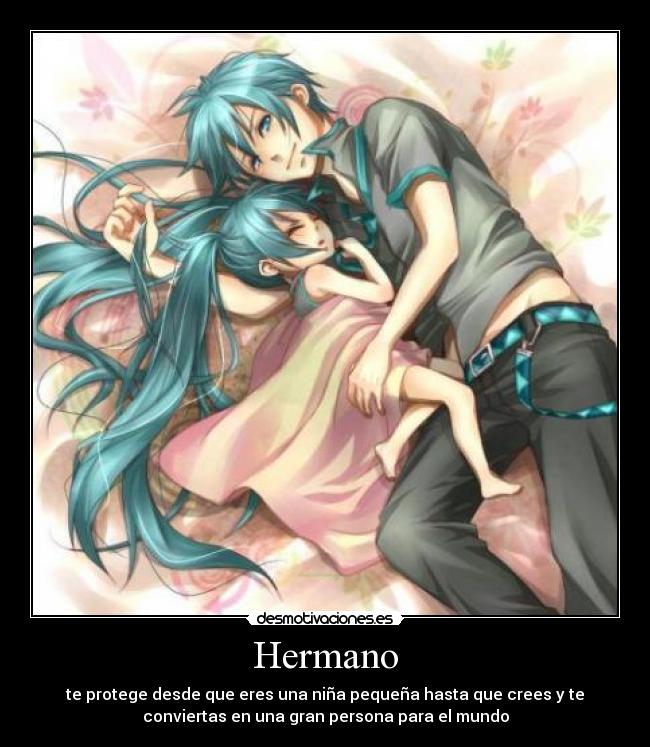 carteles hermanos proteger mundo carino desmotivaciones