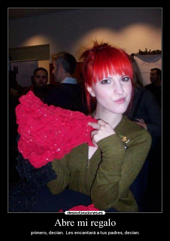 Abre mi regalo -