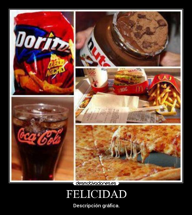 FELICIDAD - Descripción gráfica.