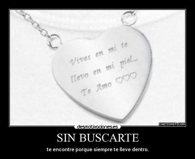 SIN BUSCARTE - 