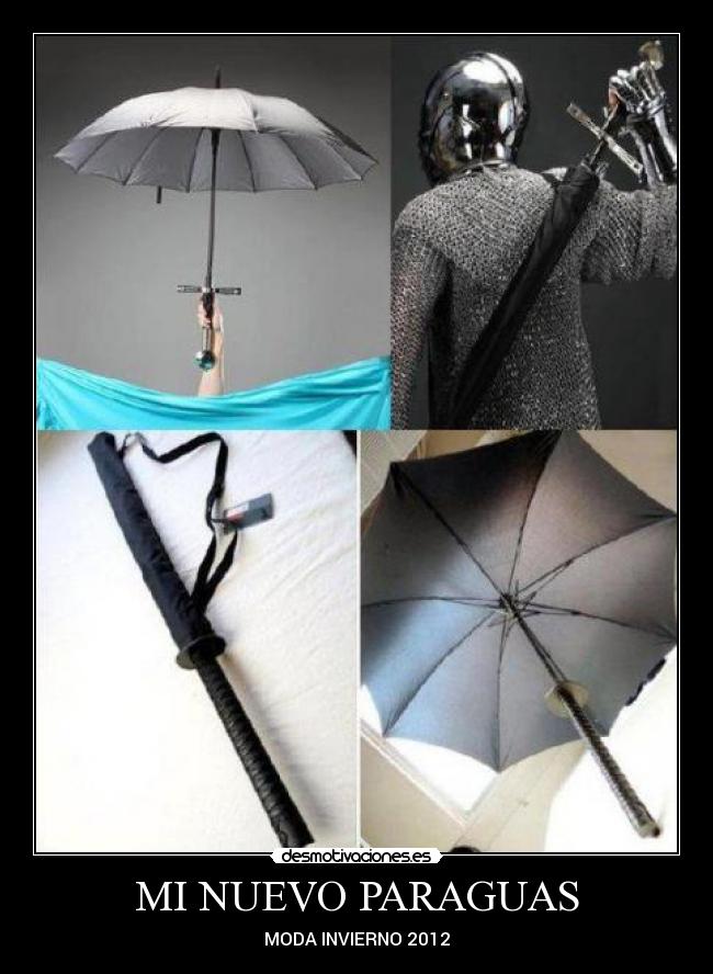 MI NUEVO PARAGUAS - MODA INVIERNO 2012