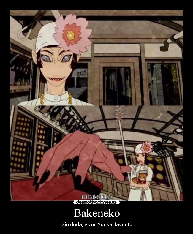 carteles bakeneko anime desmotivaciones