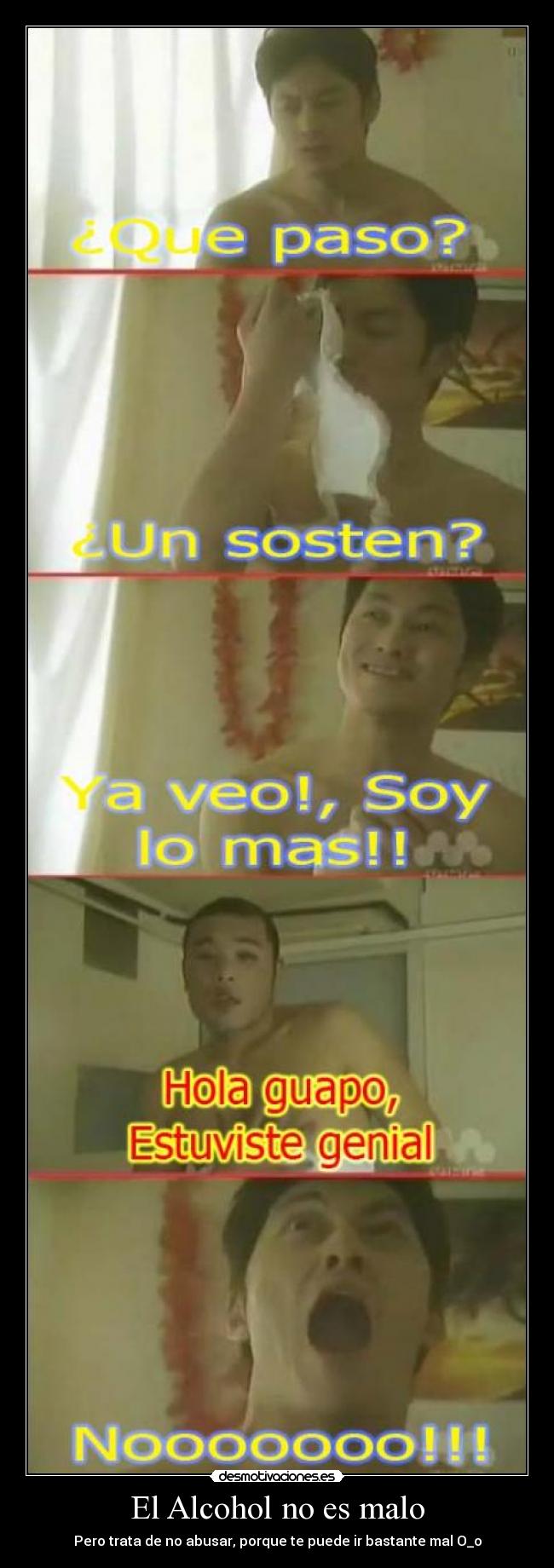 El Alcohol no es malo -