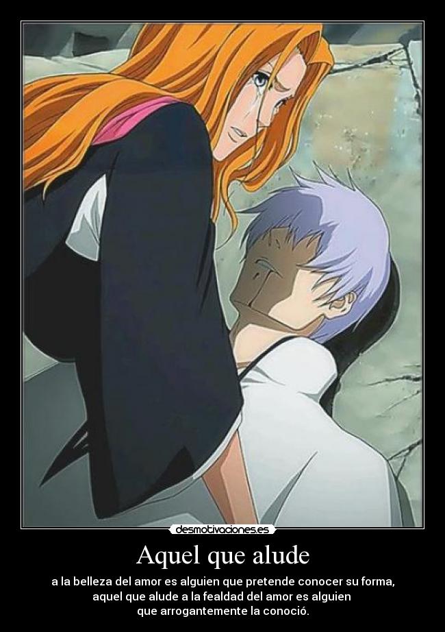 carteles gin rangiku dicho del manga veinte bleach clandesplazado klanotaku desmotivaciones