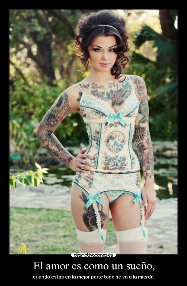 El amor es como un sueño, - 