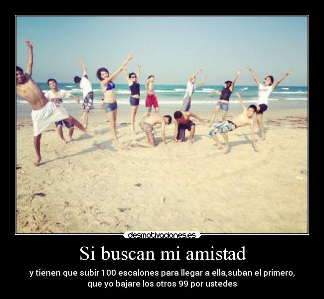 Si buscan mi amistad - 