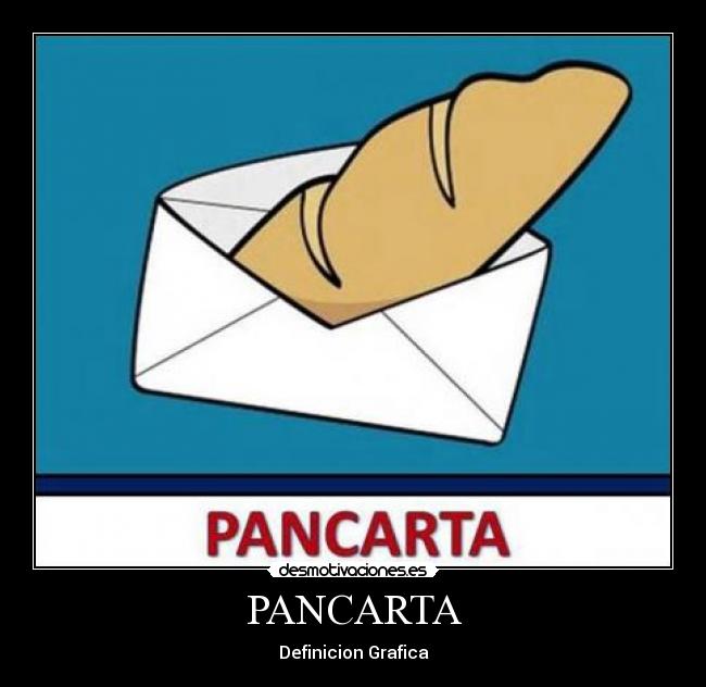 PANCARTA - Definicion Grafica
