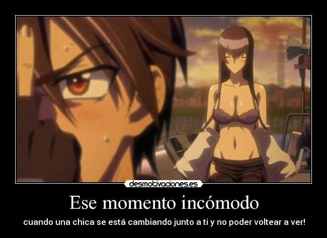 Ese momento incómodo -