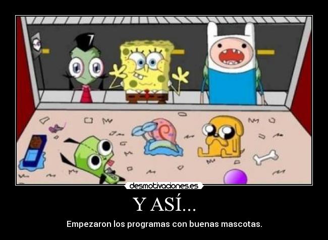 Y ASÍ... - Empezaron los programas con buenas mascotas.