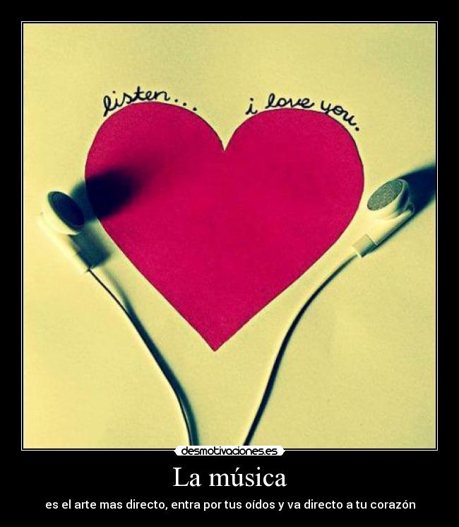 La música -