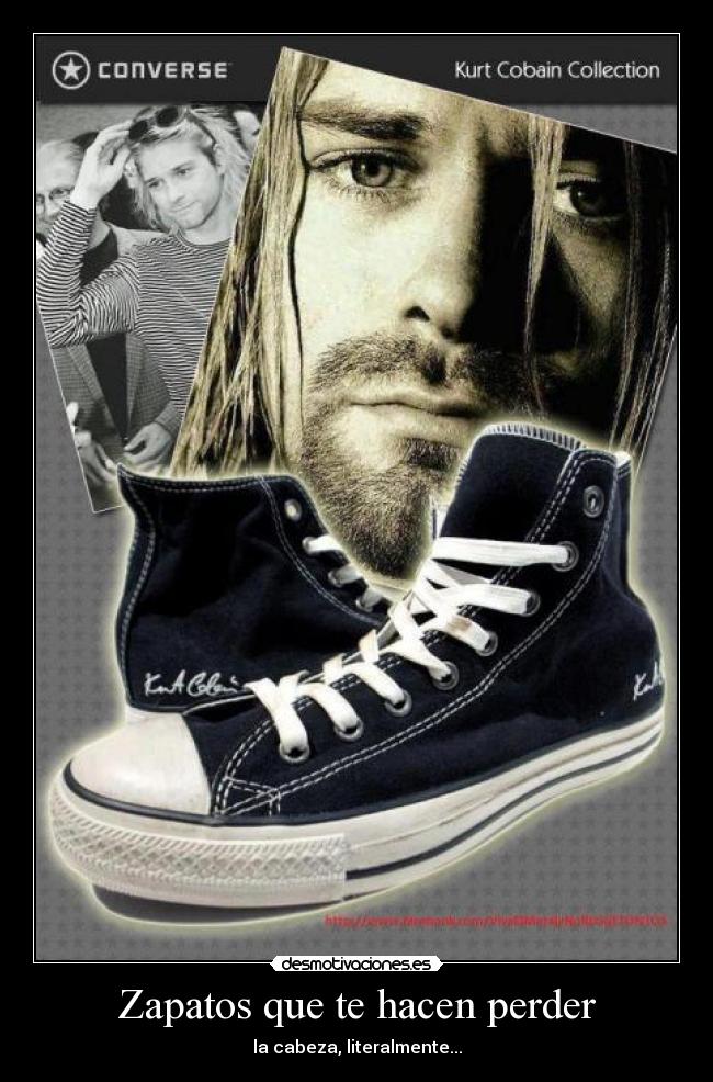 Zapatos que te hacen perder - la cabeza, literalmente...