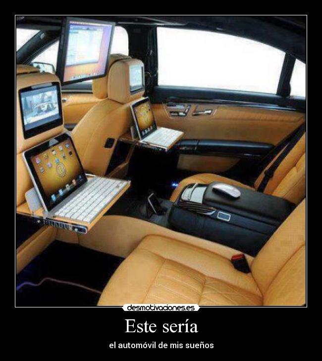 Este sería - el automóvil de mis sueños