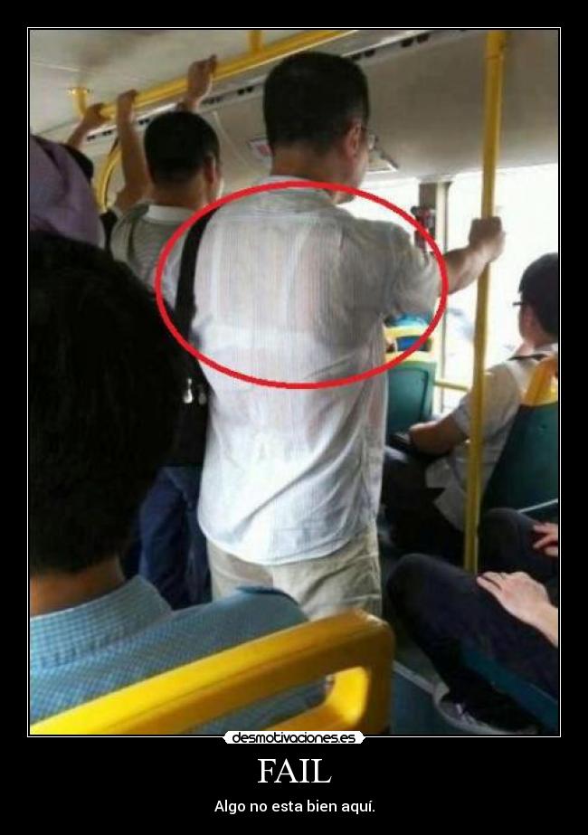 FAIL - Algo no esta bien aquí.