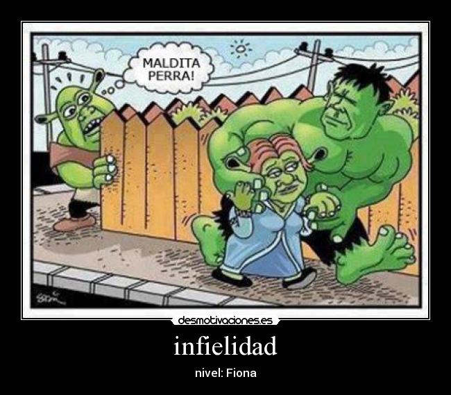 infielidad - nivel: Fiona
