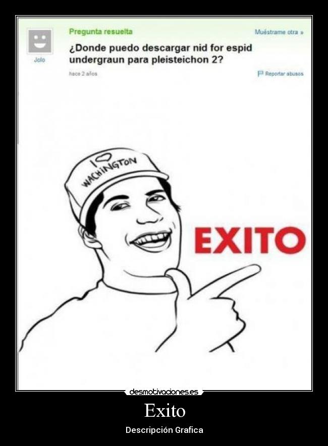 Exito - Descripción Grafica