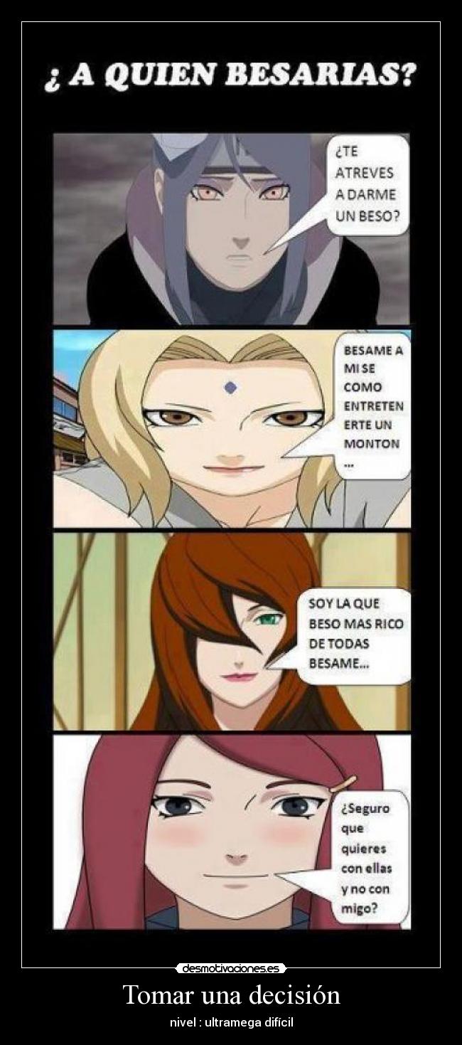 Tomar una decisión - nivel : ultramega difícil