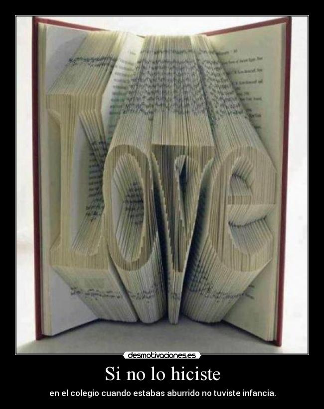 Si no lo hiciste - 