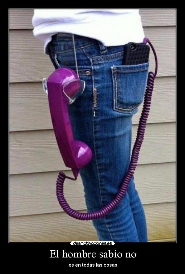 El hombre sabio no - 