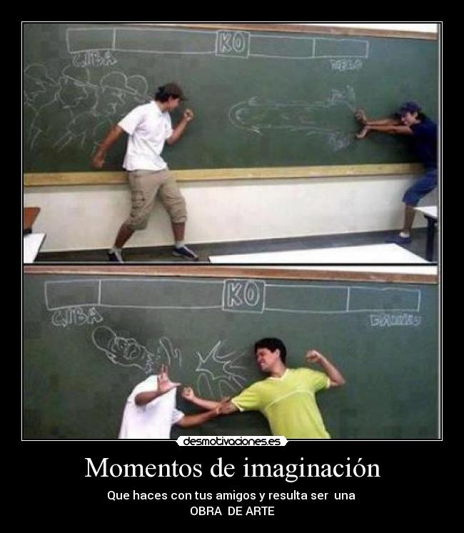 carteles imaginacion arte obra desmotivaciones