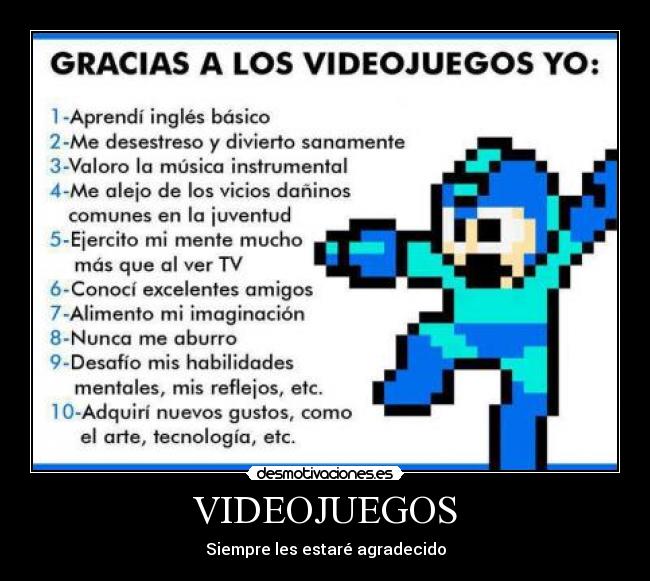 VIDEOJUEGOS - Siempre les estaré agradecido