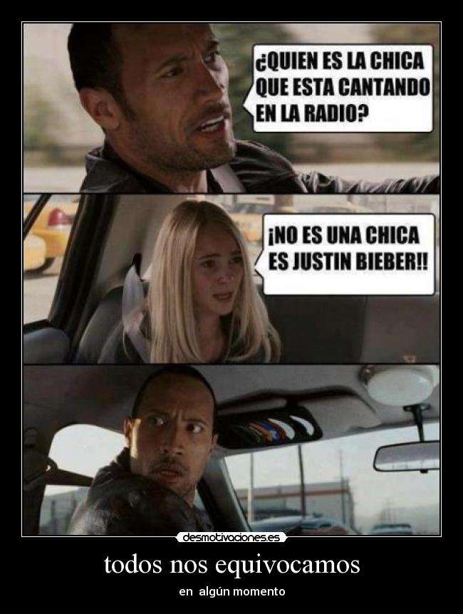 todos nos equivocamos - 