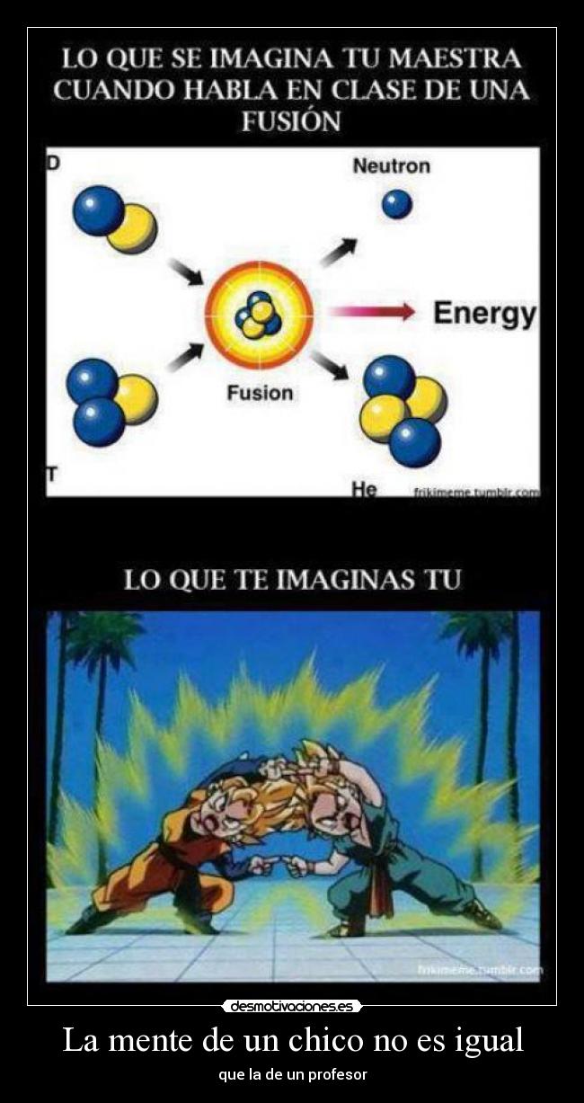 La mente de un chico no es igual -