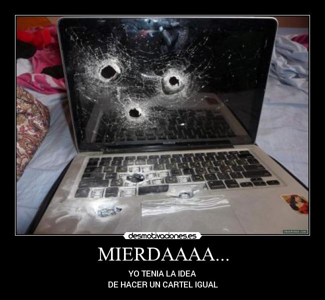 MIERDAAAA... -