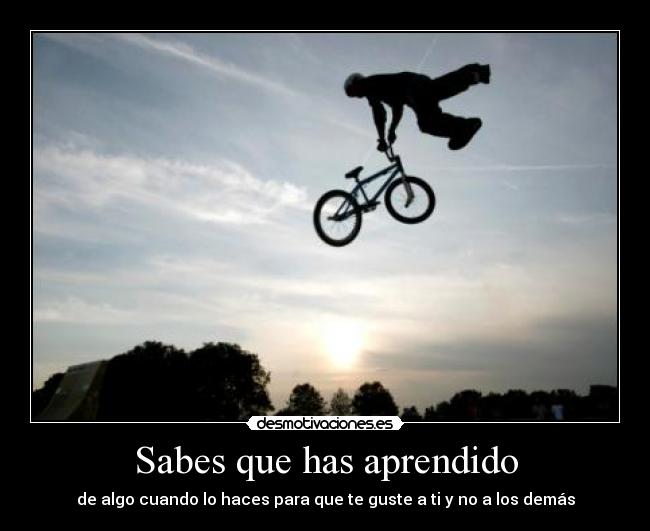 Sabes que has aprendido - 