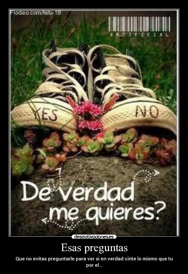 Esas preguntas -
