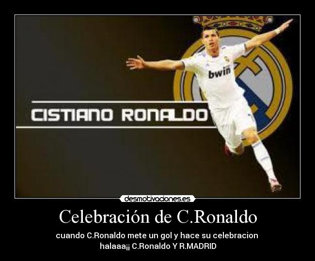 Celebración de C.Ronaldo - 
